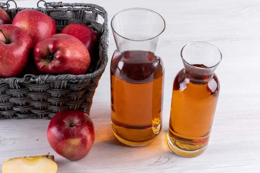 apple cider vinegar and cranberry juice 